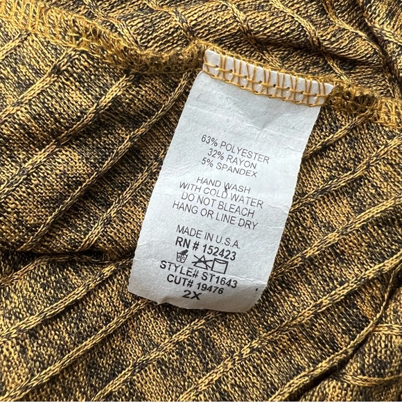 Fashion Nova Morning Cuddles Lounge Top Size 2x NWT - Picture 10 of 11